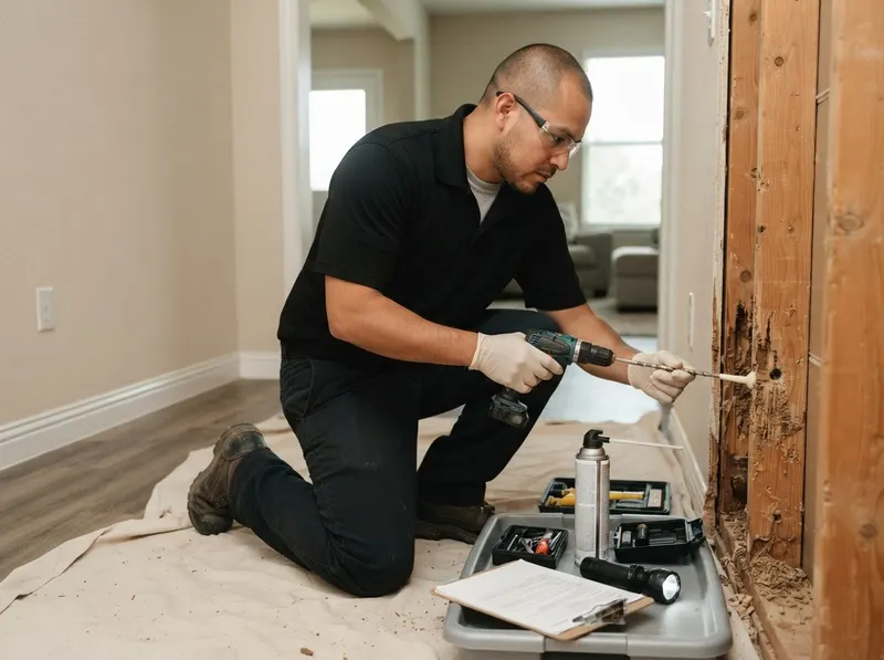 Carpenter Ant Structural Remediation in San Antonio, TX