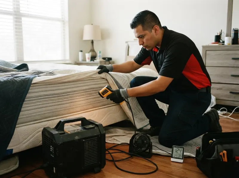 Thermal Bed Bug Remediation and Monitoring in San Antonio, TX